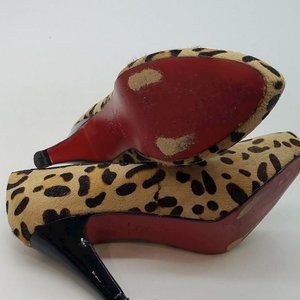 Christian Louboutin Leopard print heels